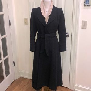 Beautiful Black Wool Long Coat